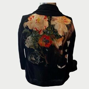 Ted Baker Floral Printed Back Panel Cardigan